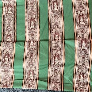 Vtg Brunschwig Fils “Gothic Ladies” Fabric Winterthur 2001 New Multiple Yards